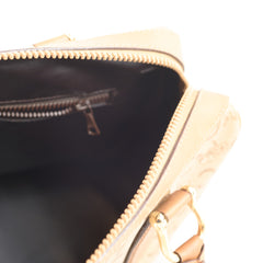 Celine C Macadam Canvas Boston Bag