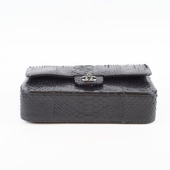 Chanel Medium Classic Flap Python Black