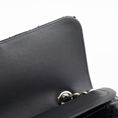 Chanel Medium Classic Flap Python Black