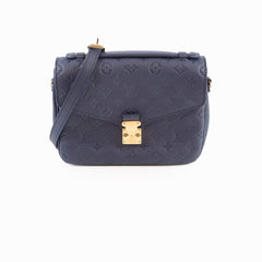 Louis Vuitton Pochette Metis Empreinte Navy 2024