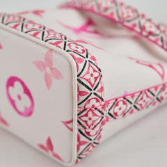 Louis Vuitton By The Pool Mini Noé White Pink