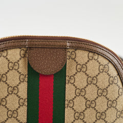 35806. Gucci Ophidia Rounded Shoulder Bag Brown