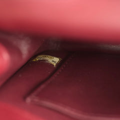 Chanel Seasonal Crossbody Lambskin Burgundy