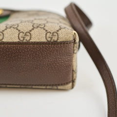 35806. Gucci Ophidia Rounded Shoulder Bag Brown