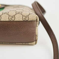 35806. Gucci Ophidia Rounded Shoulder Bag Brown