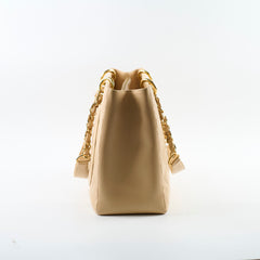 Chanel Grand Shopping Tote GST Caviar Beige
