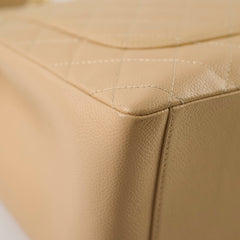 Chanel Grand Shopping Tote GST Caviar Beige