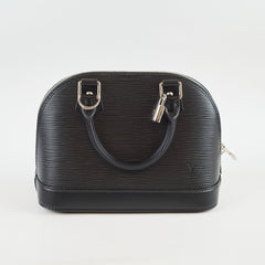 Louis Vuitton Alma BB Epi Black