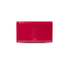 Saint Laurent Patent Clutch Pink