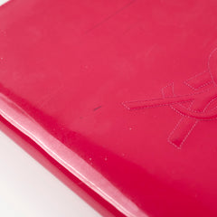 Saint Laurent Patent Clutch Pink
