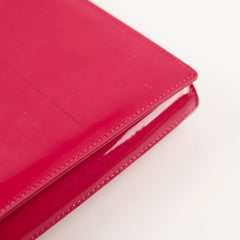 Saint Laurent Patent Clutch Pink