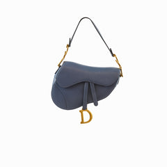 Christian Dior Saddle Dark Blue