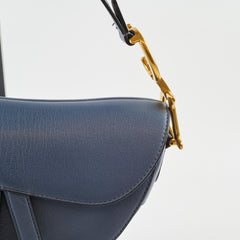 Christian Dior Saddle Dark Blue