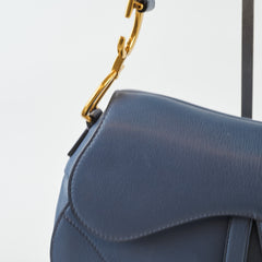 Christian Dior Saddle Dark Blue
