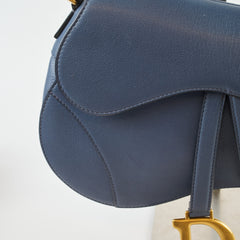 Christian Dior Saddle Dark Blue