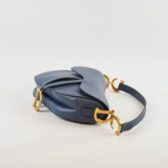 Christian Dior Saddle Dark Blue