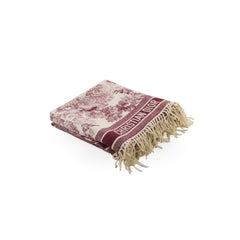 Dior 2019 Cruise Toile de Jouy Throw Blanket