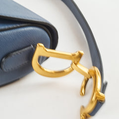 Christian Dior Saddle Dark Blue