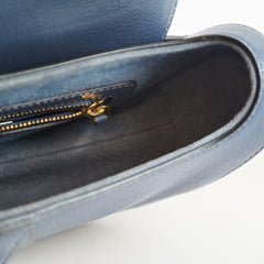 Christian Dior Saddle Dark Blue
