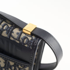 Dior 30 Montaigne Navy Oblique Jacquard