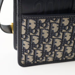 Dior 30 Montaigne Navy Oblique Jacquard