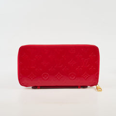 Louis Vuitton Daily Organiser Wallet Red Vernis