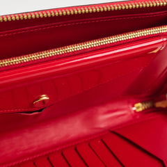 Louis Vuitton Daily Organiser Wallet Red Vernis
