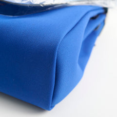 Hermes Herbag 31 Zip Bag Canvas/Hunter Leather Bleu Billard/Bleu Saphir SHW Stamp Z