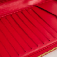 Louis Vuitton Daily Organiser Wallet Red Vernis