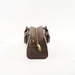 Gucci Mini Ophidia Boston Bag Brown