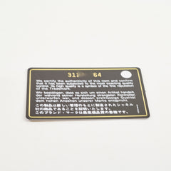 Chanel Boy Caviar Black Card Holder