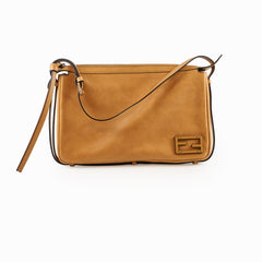 Fendi Simply Shoulder Bag Beige