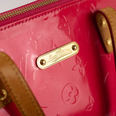 Louis Vuitton Bellevue Vernis Bag Pink