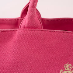Prada Canapa Canvas Tote Pink