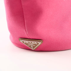 Prada Canapa Canvas Tote Pink
