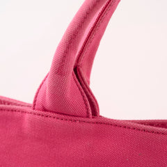 Prada Canapa Canvas Tote Pink