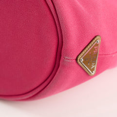 Prada Canapa Canvas Tote Pink