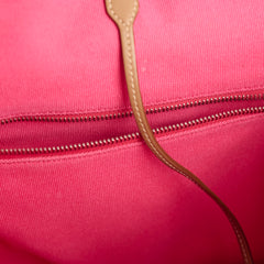 Prada Canapa Canvas Tote Pink