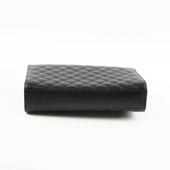 Saint Laurent Medium Envelope Quilted Black