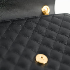 Saint Laurent Medium Envelope Quilted Black
