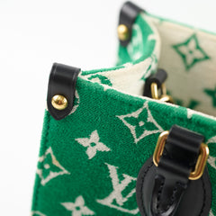 Louis Vuitton OnTheGo Tote Match Velvet PM