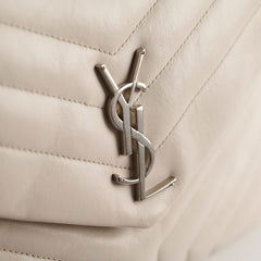 Saint Laurent Medium Lou Lou Ivory