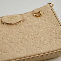 Louis Vuitton Easy Pouch Beige