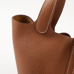 Hermes Picotin 18 Clemence Gold - Stamp X