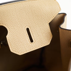Hermès Hermes Birkin 35 Togo Gris Tourterelle N Square Stamp