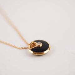 Cartier Amulette de Cartier Onyx Necklace