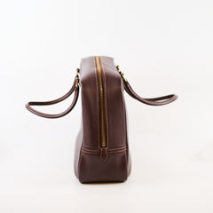 Hermès Plume 32 Havane Brown Gulliver Leather B Square