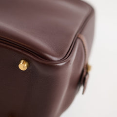 Hermès Plume 32 Havane Brown Gulliver Leather B Square