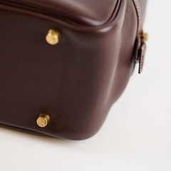 Hermès Plume 32 Havane Brown Gulliver Leather B Square