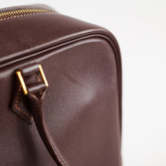 Hermès Plume 32 Havane Brown Gulliver Leather B Square